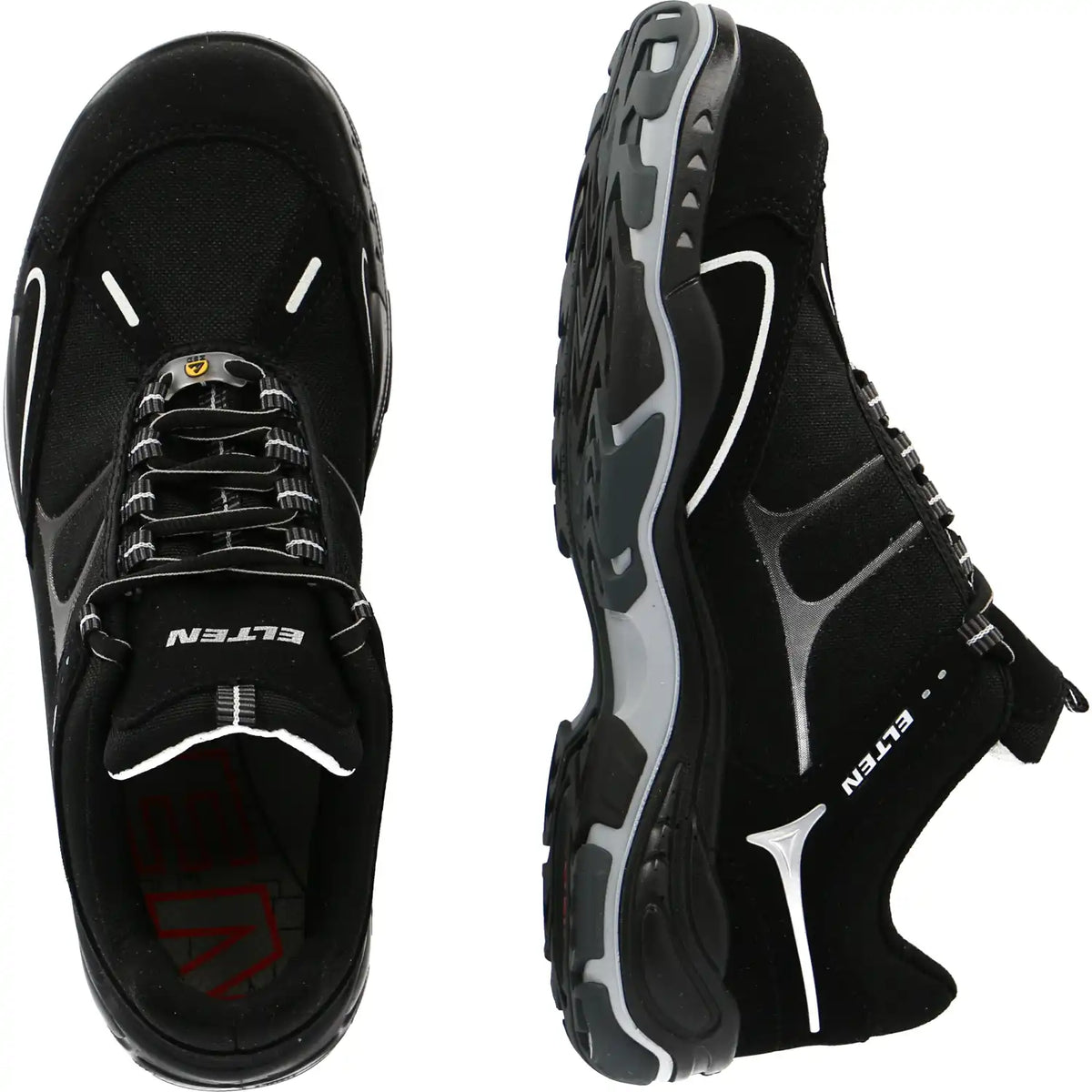 Elten Motion Low ESD S2 Sicherheitshalbschuh schwarz – schwarz