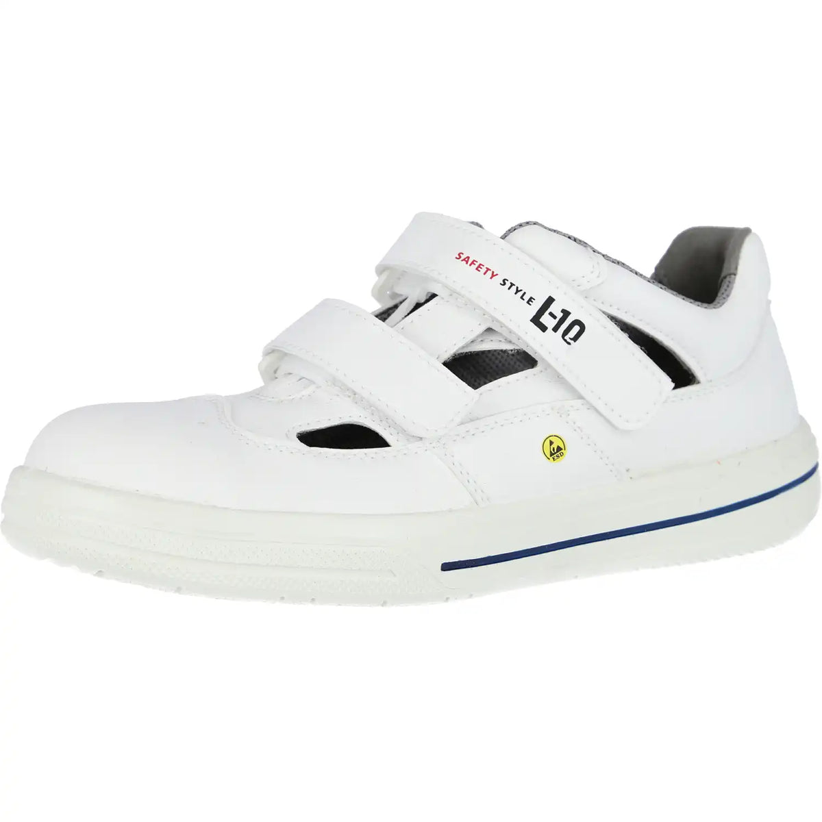 Elten Pure Easy Low ESD S1 Sicherheitssandale weiß – weiß