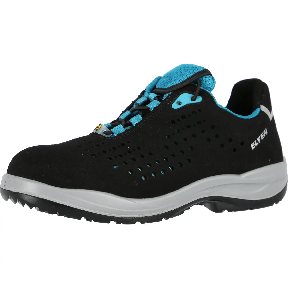 Elten Damen Impulse Aqua S1P Sicherheitshalbschuh schwarz – schwarz