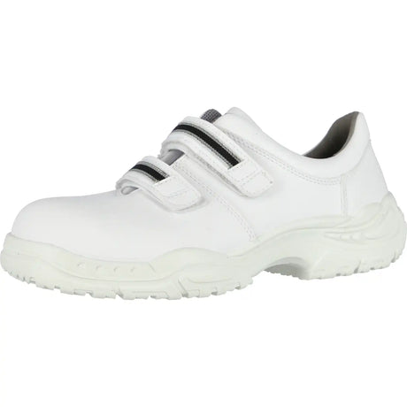 Elten Strap Low ESD S3 Sicherheitshalbschuh weiß – weiß