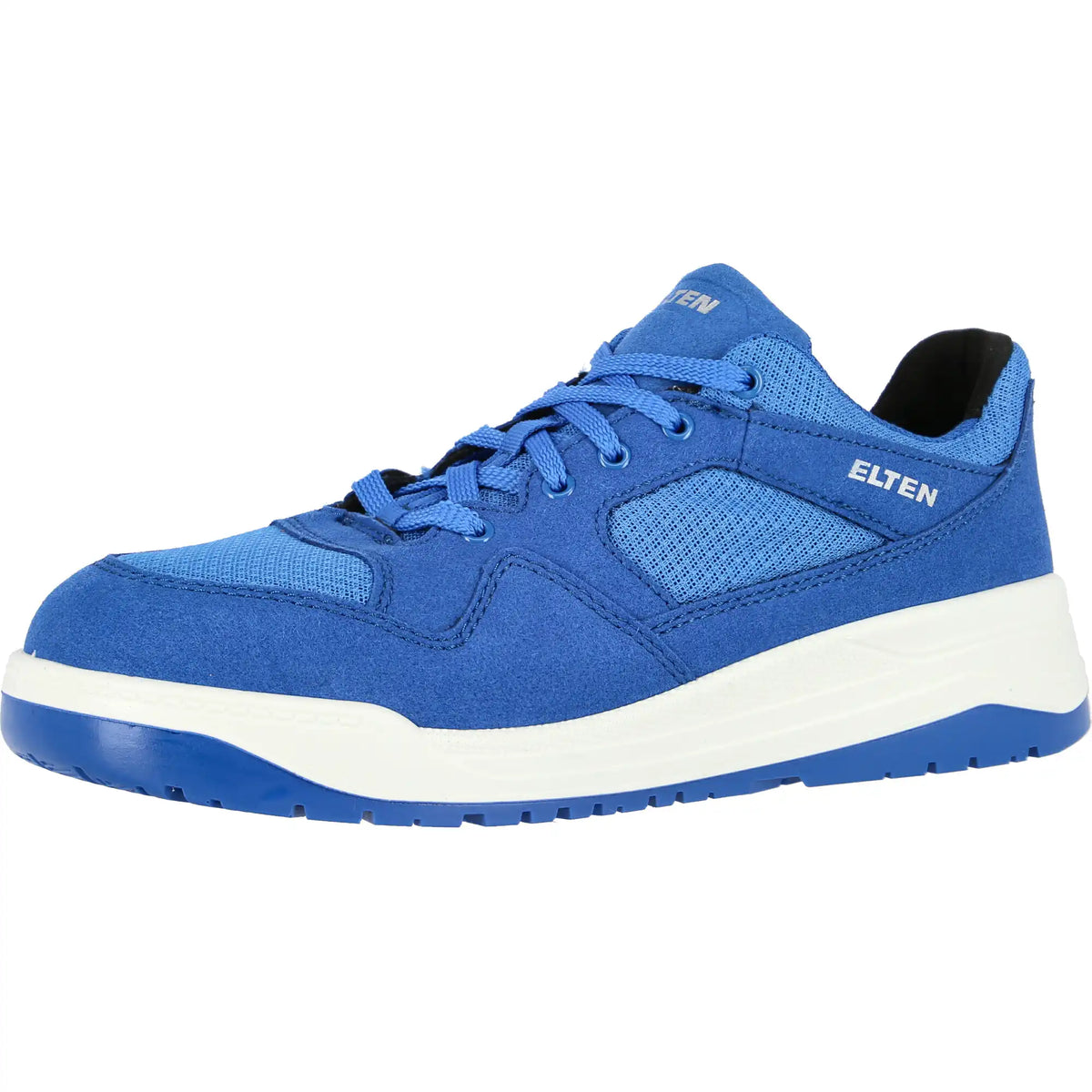Elten Maverick Low ESD S1P Sicherheitshalbschuh blau – blau