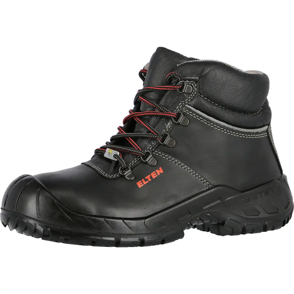 Elten Renzo XXW Mid ESD S3 Sicherheitsstiefel schwarz – schwarz