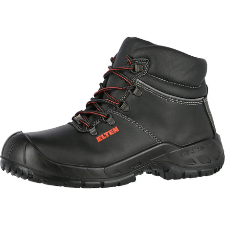 Elten Laurenzo PU Mid ESD S3 Sicherheitsstiefel schwarz – schwarz