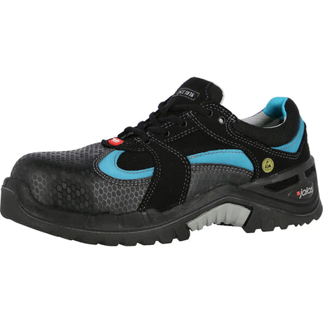 Jalas Damen 9615 Flow S3 Sicherheitshalbschuhe schwarz – schwarz