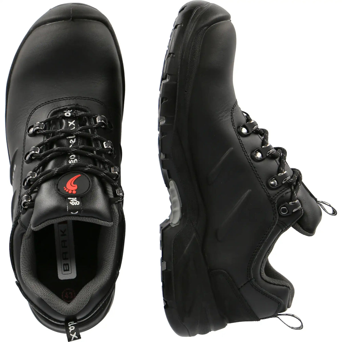 Baak Harris Extraweit S3 Sicherheitshalbschuhe schwarz – schwarz