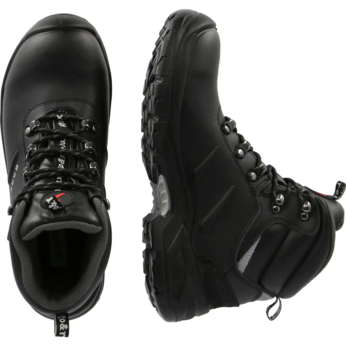 Baak Harrison Extraweit S3 Sicherheitshochschuhe schwarz – schwarz