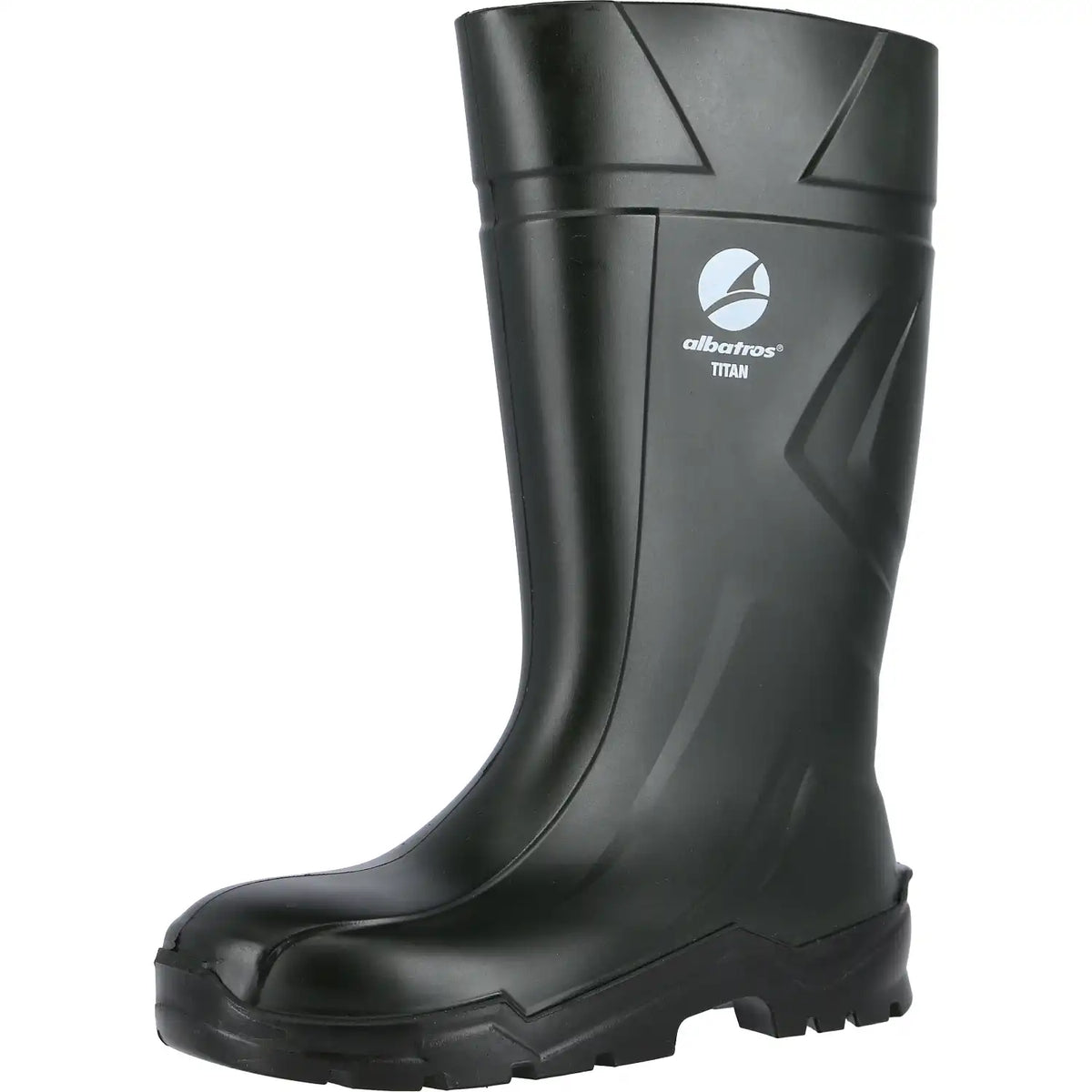 Albatros Titan S5 PU-Sicherheitsstiefel oliv – grün