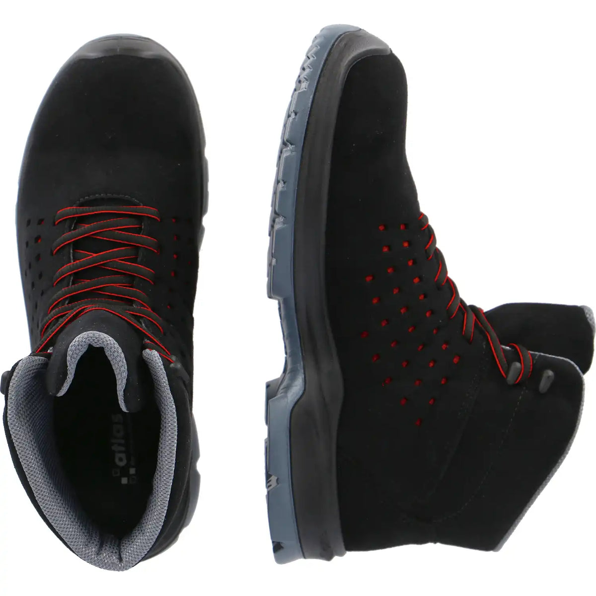 Atlas SL 32 2.0 S1 Sicherheitshochschuhe rot – schwarz