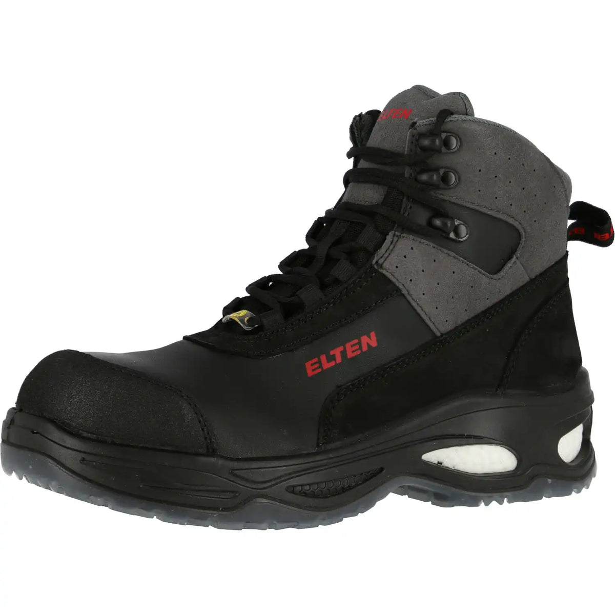 Elten Miles Mid S3 Sicherheitshochschuh schwarz – schwarz