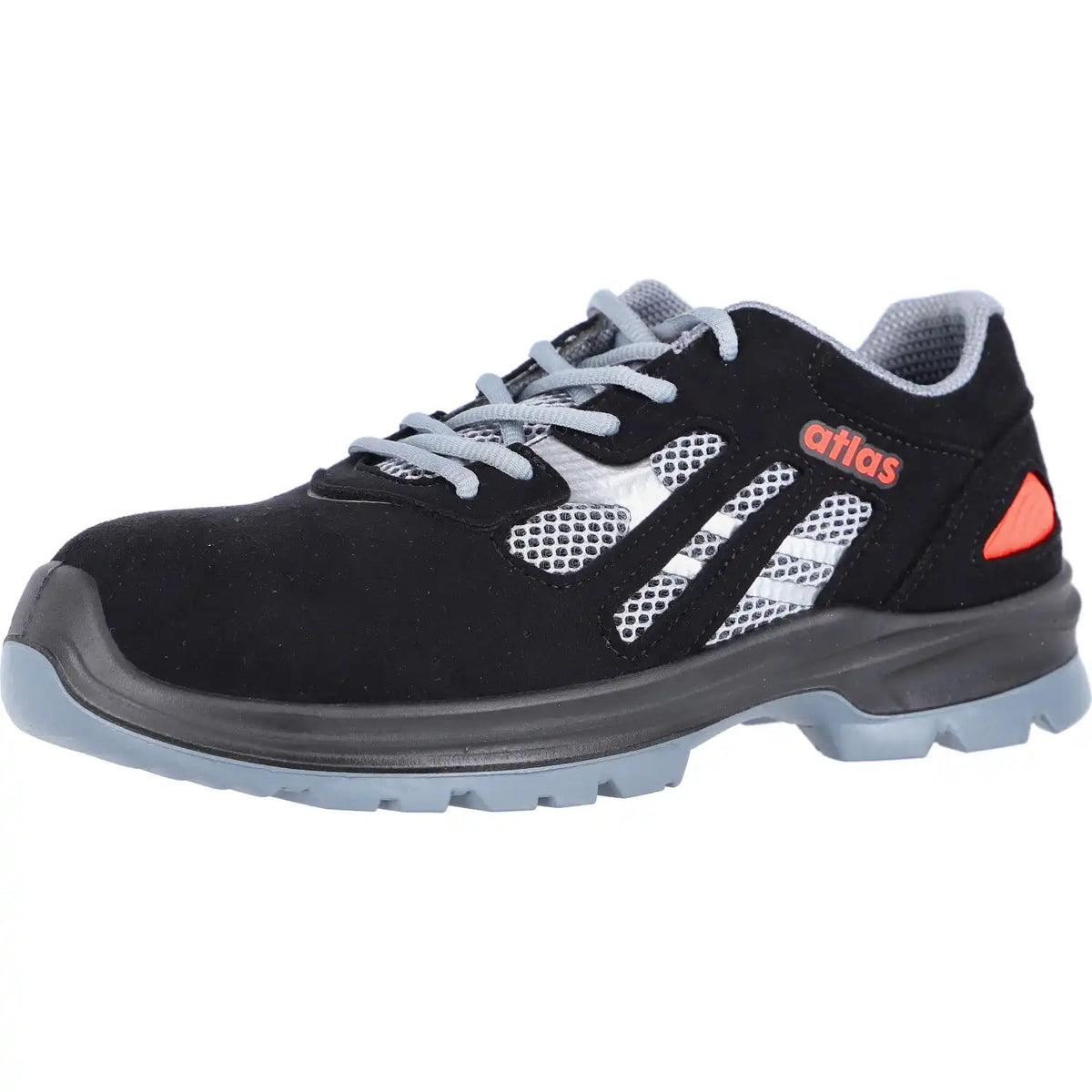 Atlas Flash 2005 XP S1P Sicherheitshalbschuhe schwarz – schwarz
