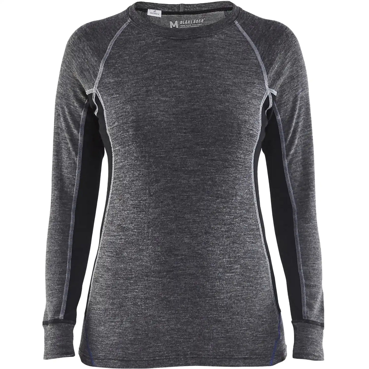 Blåkläder Damen lang 7200 Warm Merino-Unterhemd grau – grau