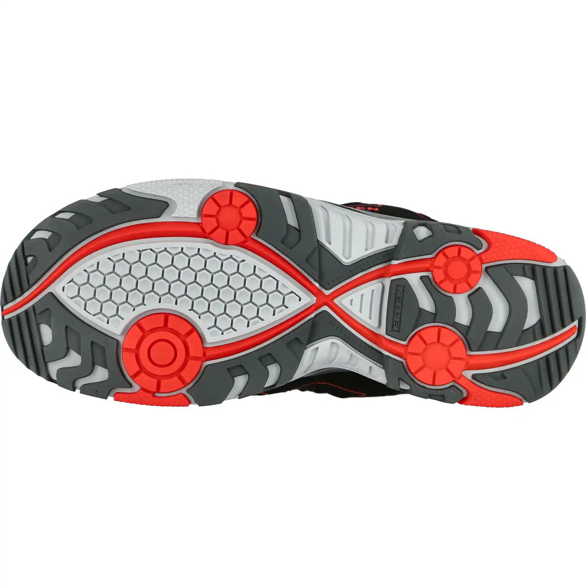Elten Anthony LOW Typ 3 S1P Sandale rot – schwarz