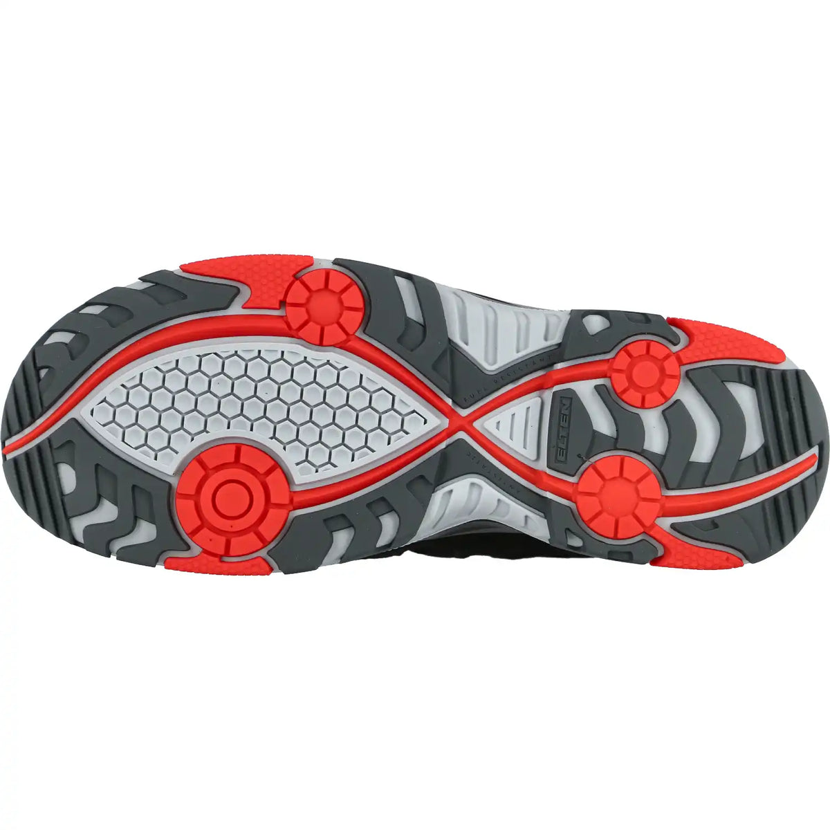 Elten William LOW Typ 2 S1P Halbschuhe rot – schwarz