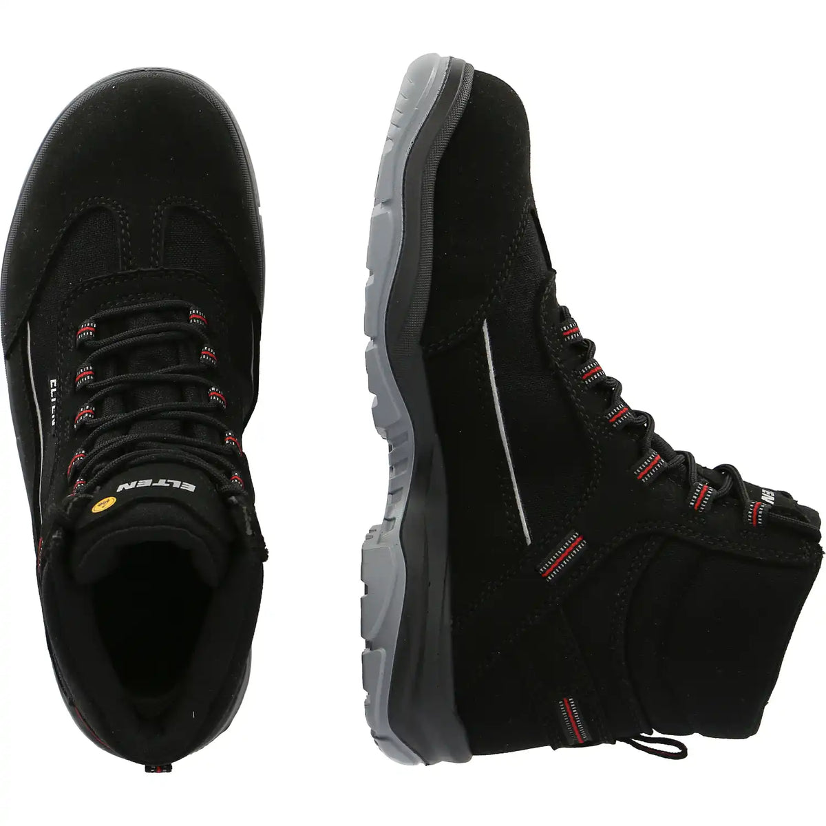 Elten Matthew MID ESD S3 Sicherheitshochschuhe schwarz – schwarz