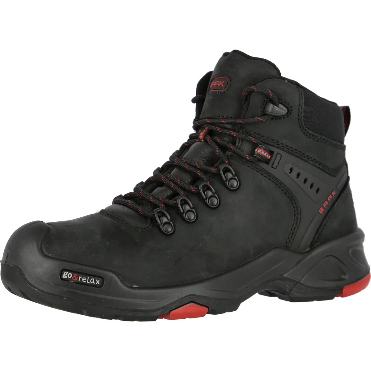 Baak Brooklyn go&relax S3 Sicherheitsstiefel schwarz – schwarz