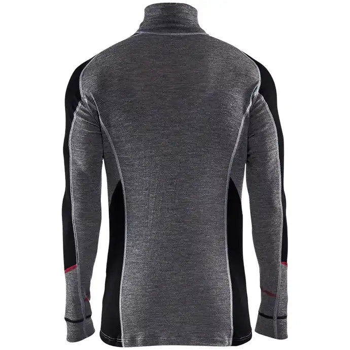 Blåkläder 4699 Reißverschluss Unterhemd Xwarm grau – grau