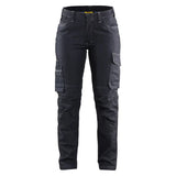 Blåkläder Damen 7140 Jeans Stretch Bundhose blau – blau