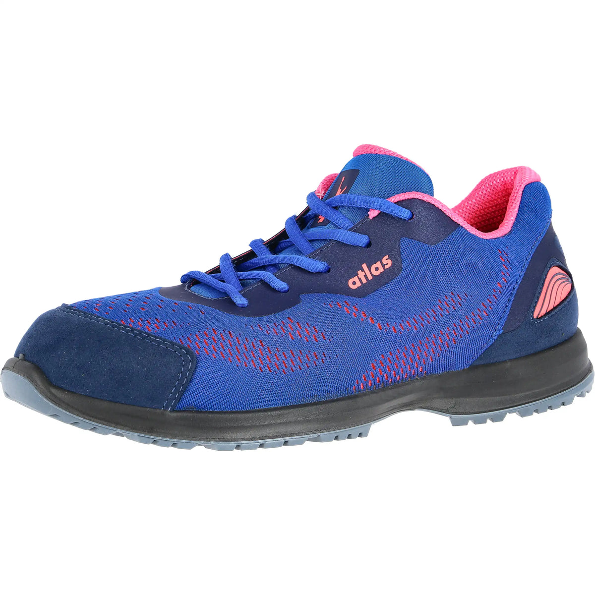 Atlas Damen GX 105 S1P Sicherheitshalbschuhe blau – blau