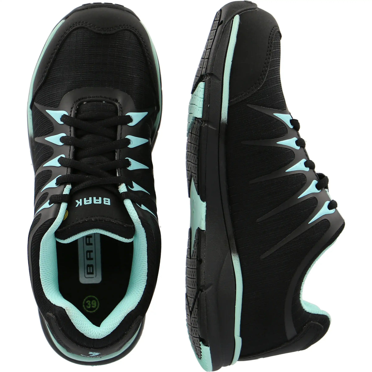 Baak Damen Svea S3 ESD Sicherheitshalbschuhe schwarz – schwarz