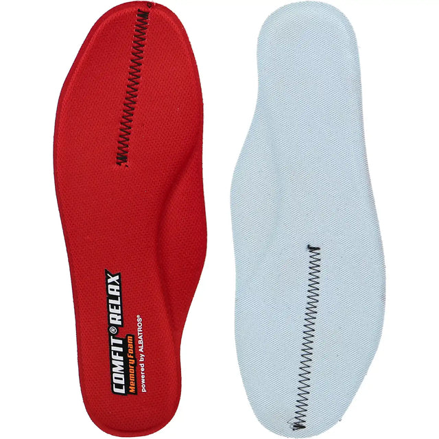 Albatros Comfit Relax Memory Foam Einlegesohle rot – rot