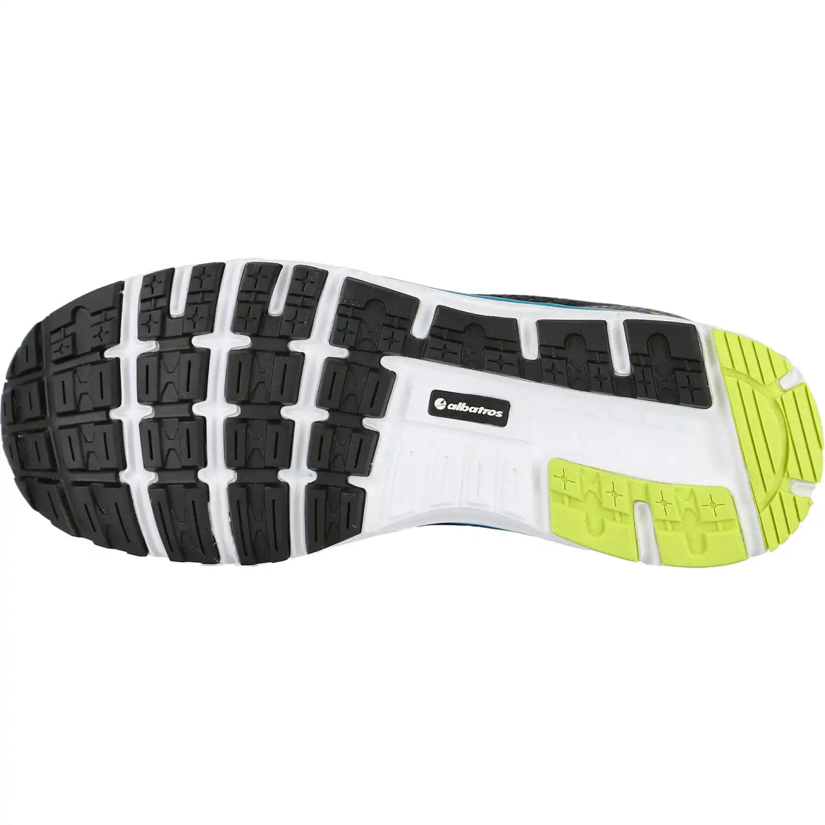 Albatros AER55 Impulse Blkblu LOW S1P S-Halbschuhe schwarz – schwarz
