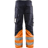 Blåkläder 1488 Inherent Multinorm-Bundhose – marine/orange