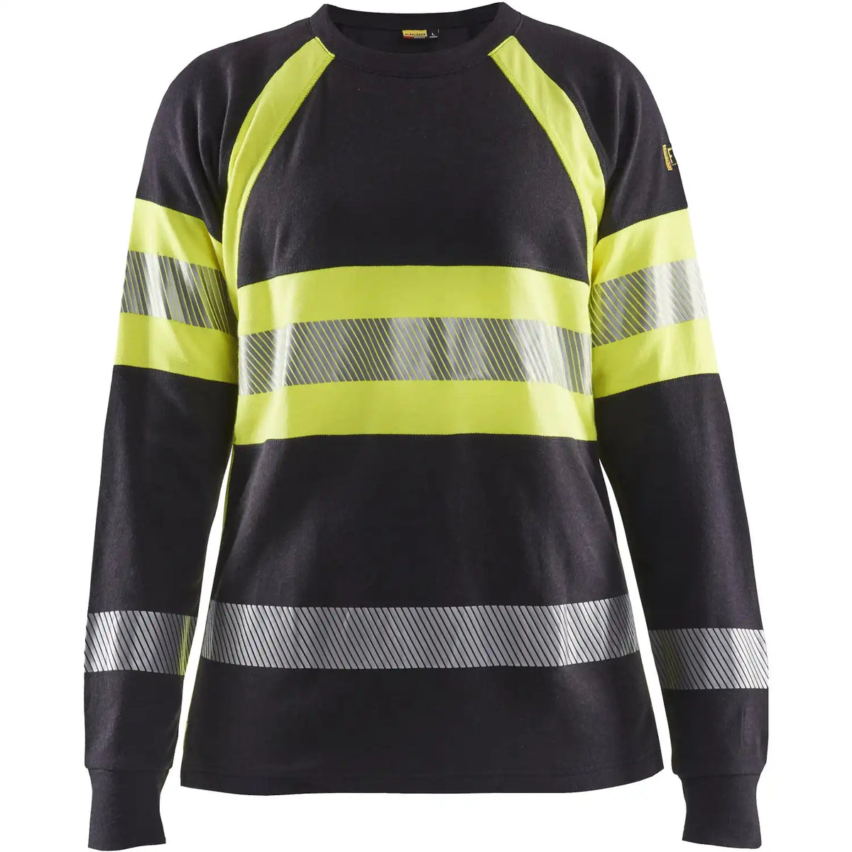 Blåkläder Damen 3494 Multinorm Langarmshirt gelb – gelb