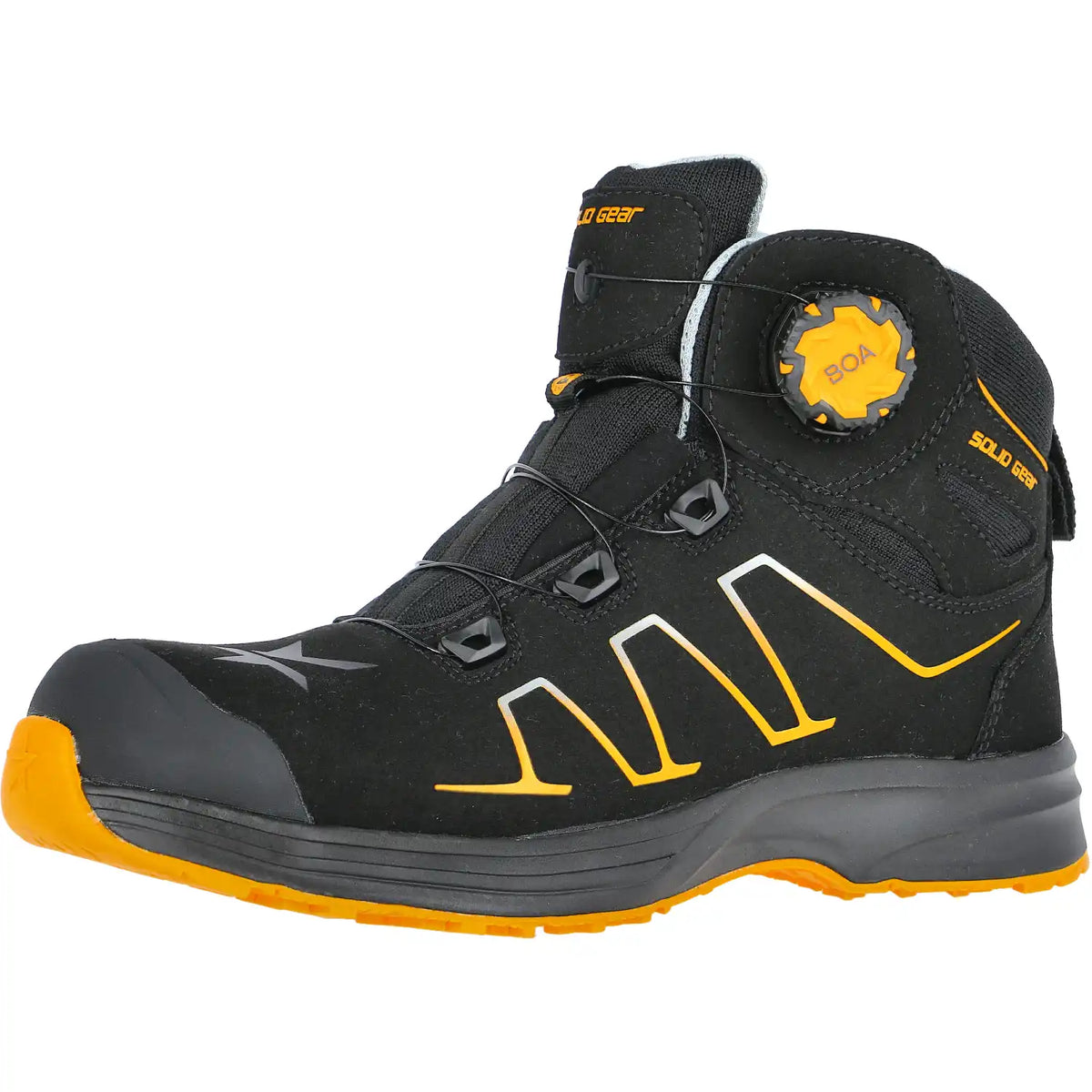 Solid Gear Reckon S3 Sicherheitshochschuhe schwarz – schwarz