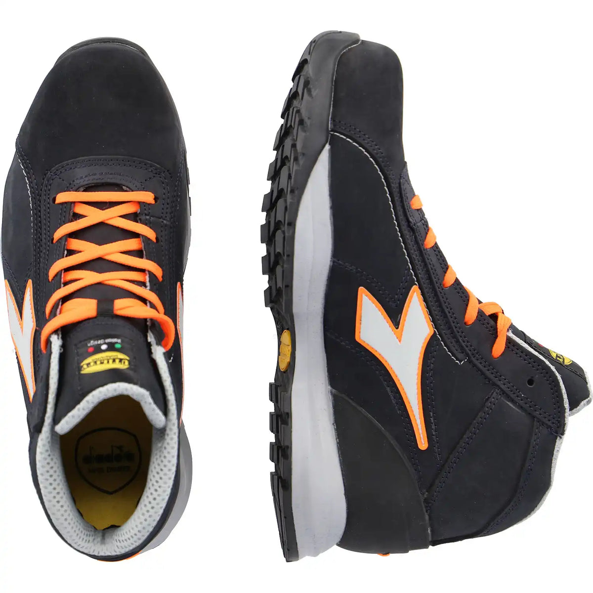 Diadora Glove MDS MID S3 Hochschuhe navy – blau