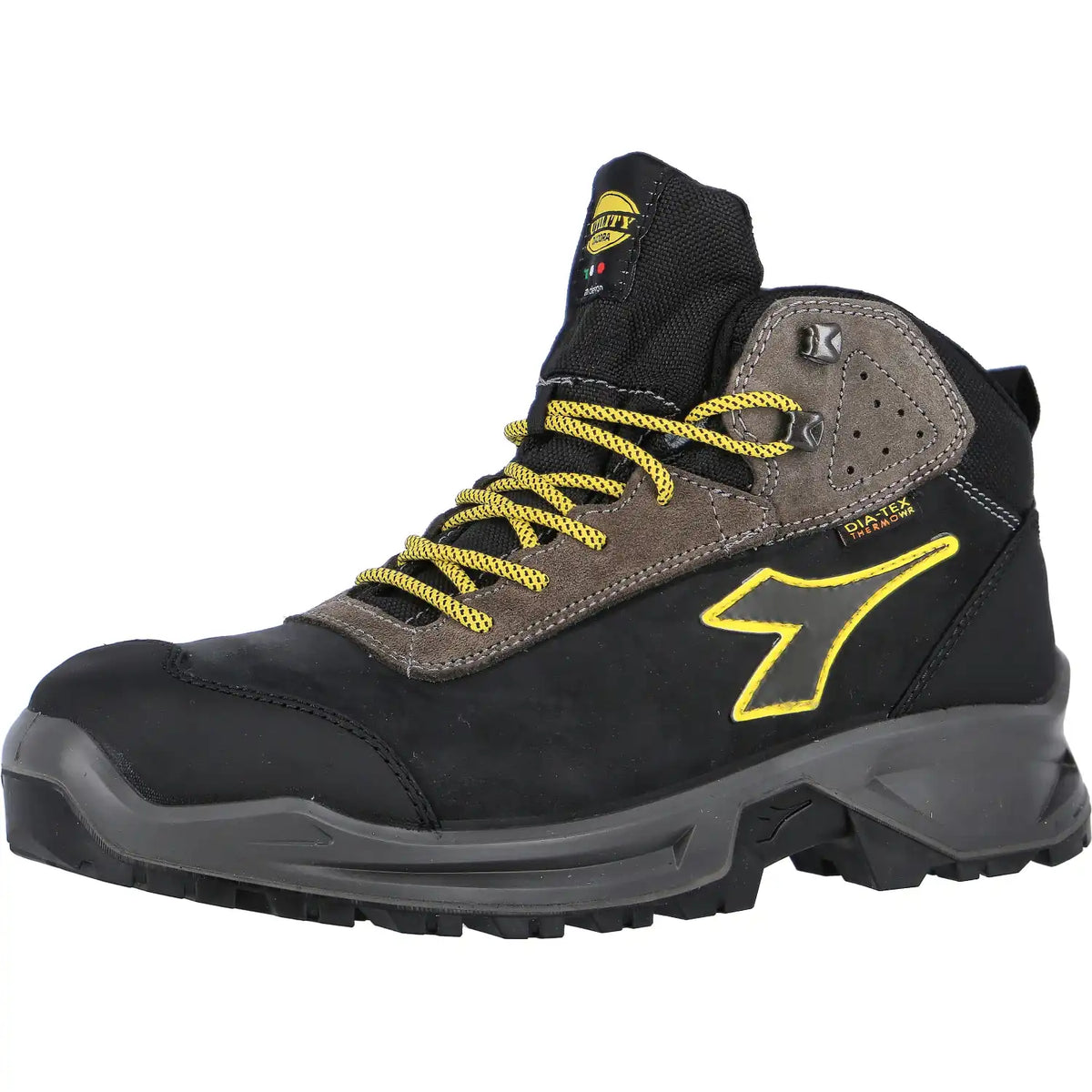 Diadora Sport Diatex MID S7S Hochschuhe grau – schwarz