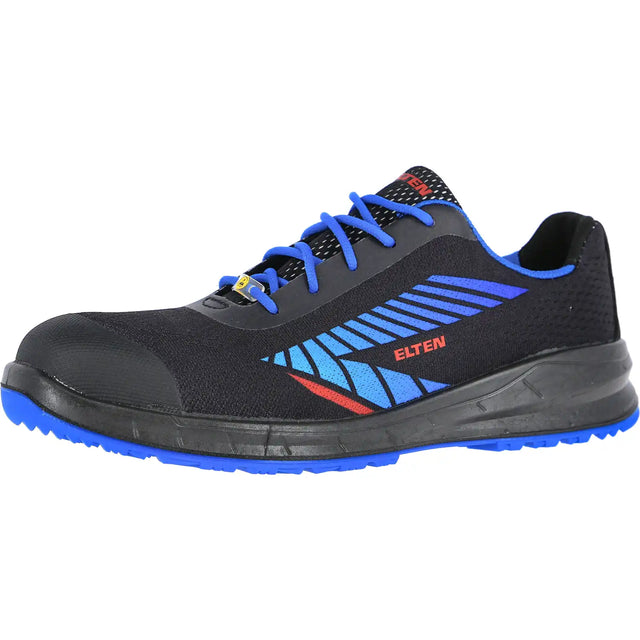 Elten Larkin Xxsports Blackblue LOW S1 Halbschuh schwarz – schwarz