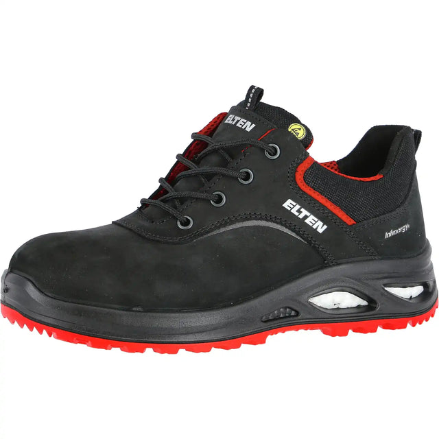 Elten Damen Henny Xxtl LOW ESD S3 Halbschuh schwarz – schwarz