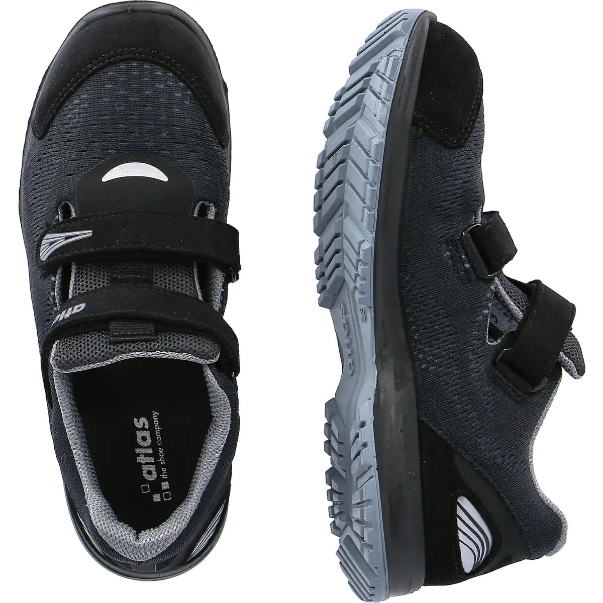 Atlas Damen GX 260 S1 Sicherheitssandale grau – grau