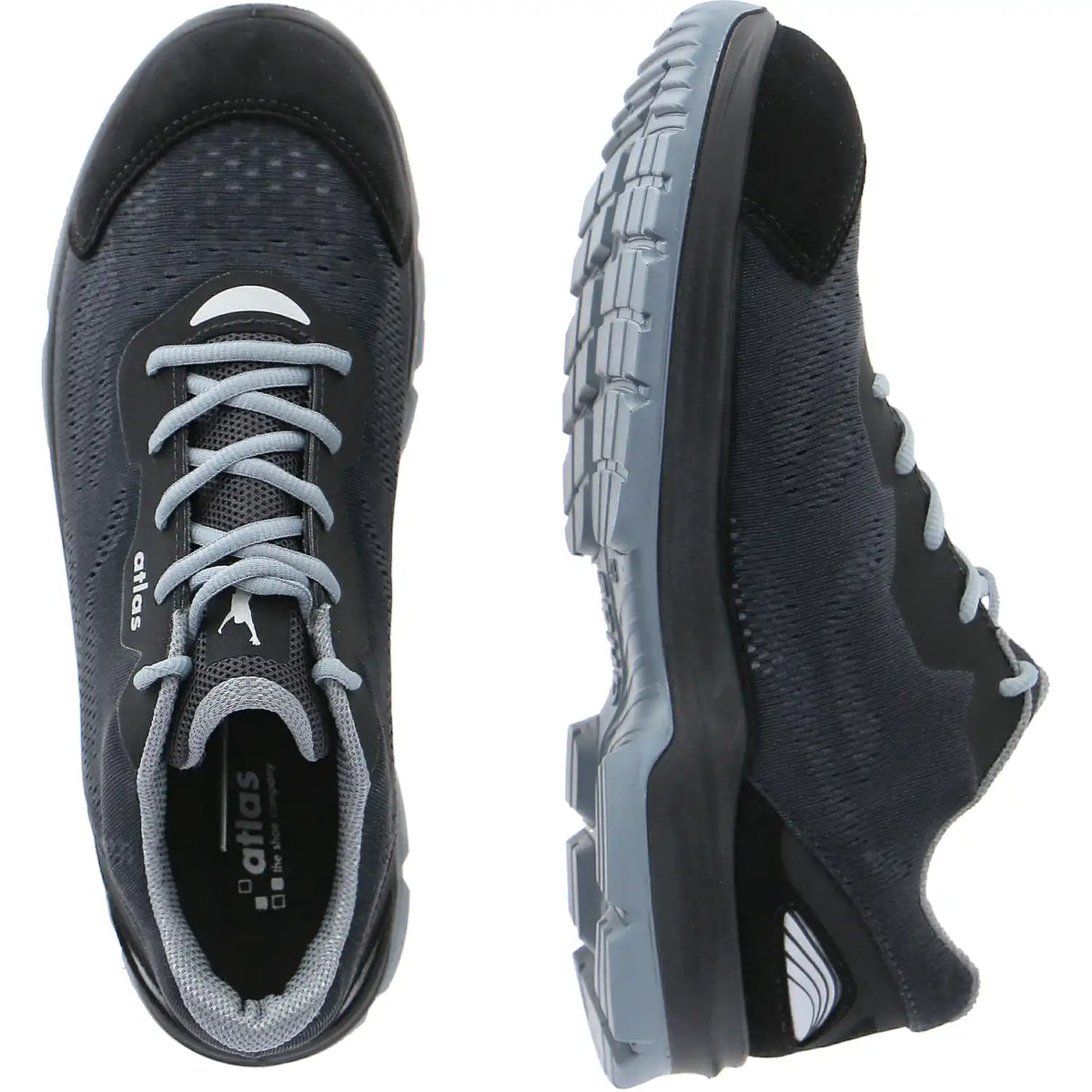 Atlas ERGO-MED 1305 XP S1P Halbschuhe grau – grau