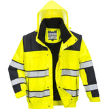 Portwest C466 Warnschutz Pilotenjacke 4in1 – gelb/schwarz