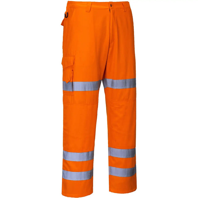 Portwest RT49 Bahn Warnschutz Bundhose orange – orange