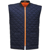 Portwest 4in1 S471 Kontrast Warnschutz Regenjacke – orange/marine