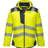 Portwest T400 PW3 Warnschutz Winterjacke – gelb/marine