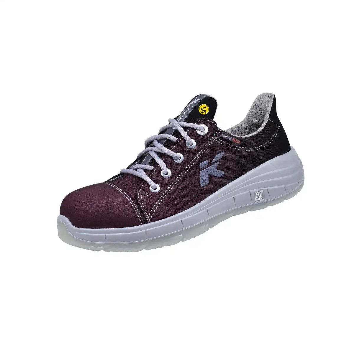 HKS Damen Maxi S3 Halbschuhe rot – rot