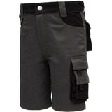 Nitras 7602KIDS Kinder Shorts grau – grau