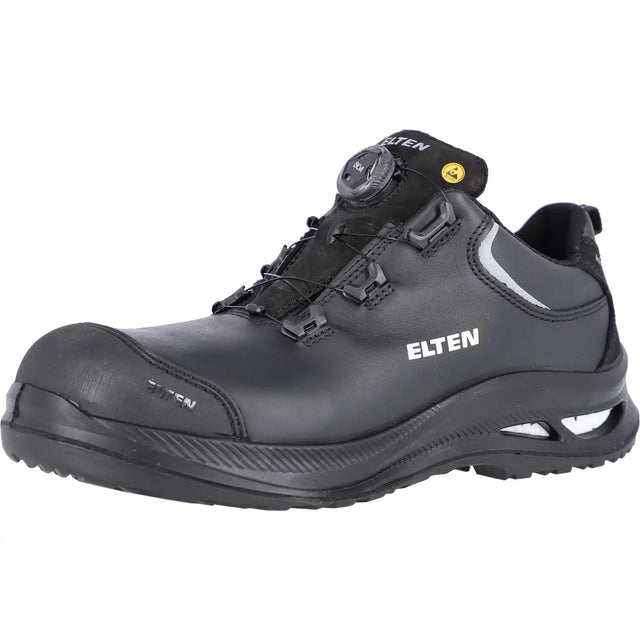 Elten Terence XXG BOA LOW S3 Sicherheitshalbschuh schwarz – schwarz