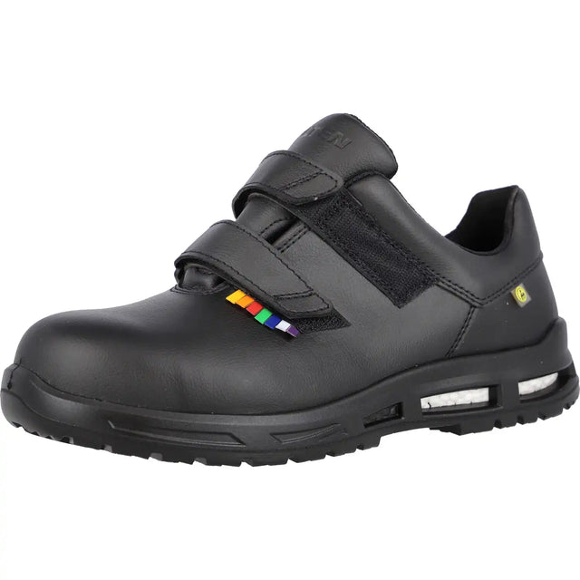 Elten Brayden LOW ESD Elte S3 Sicherheitshalbschuh schwarz – schwarz