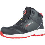 Redbrick Pulse Speed Lace High S3 Hochschuhe schwarz – schwarz