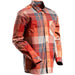 Mascot 22904-446 Customized Flanellhemd – herbstrot-kariert