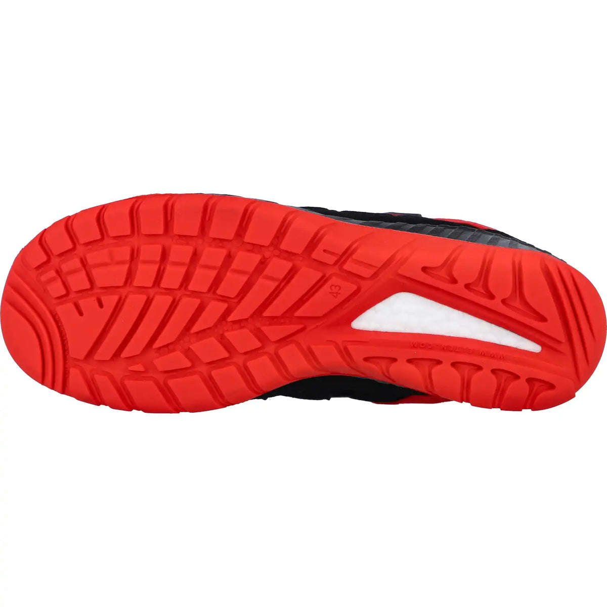 Elten Lonny W Easy S1P Sicherheitssandale rot – schwarz