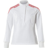 Mascot Damen 20062-511 Stretch Schlupfjacke – weiß/verkehrsrot