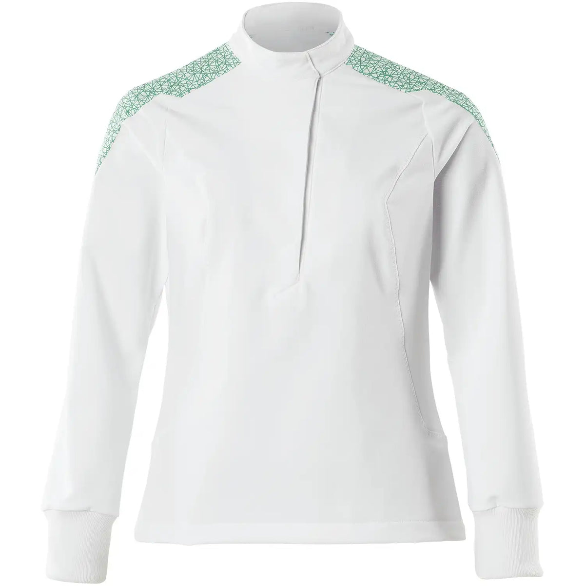 Mascot Damen 20062-511 Stretch Schlupfjacke – weiß/grasgrün