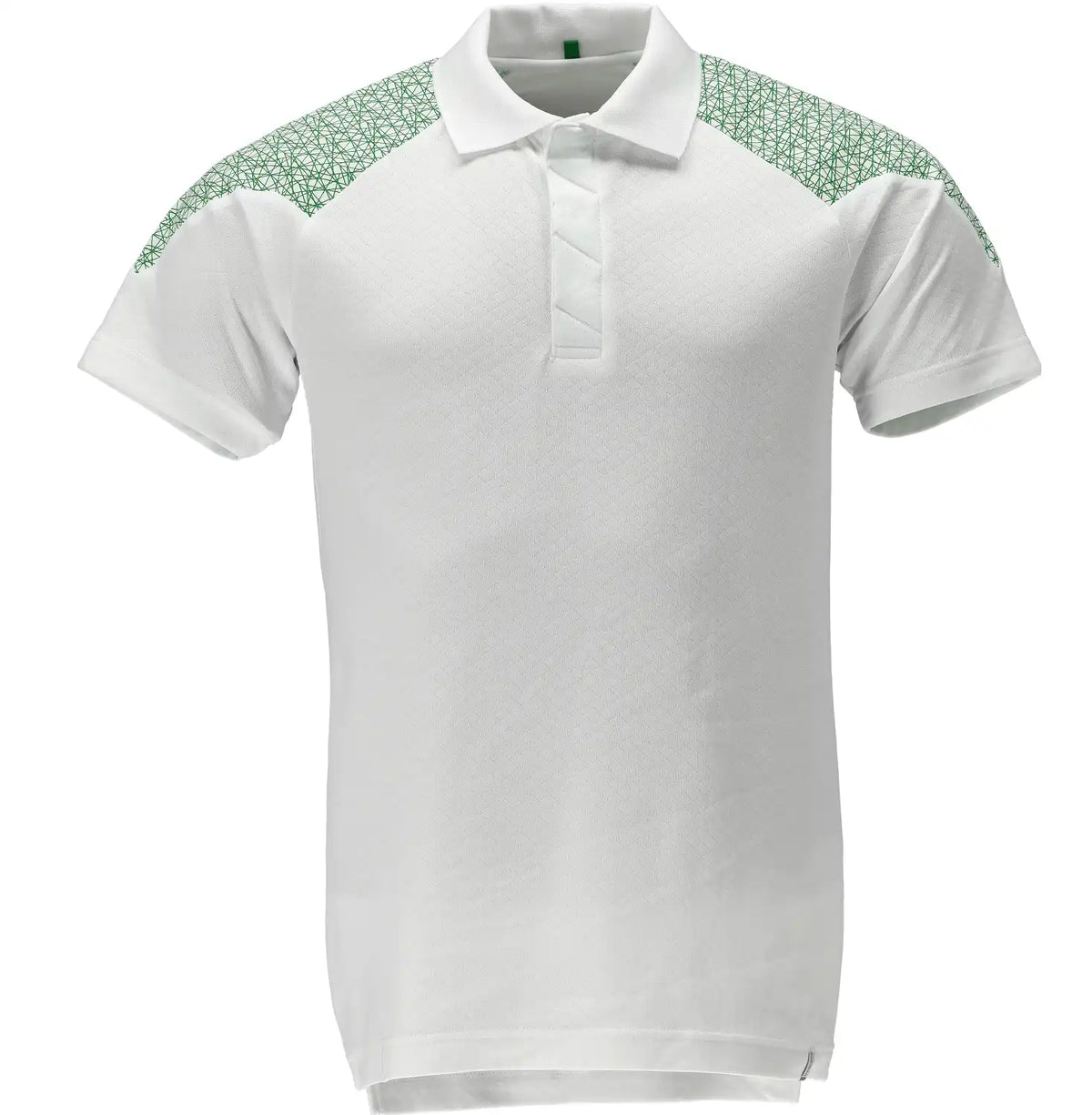Mascot 20083-933 Food & Care Polo-Shirt – weiß/grasgrün