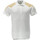 Mascot 20083-933 Food & Care Polo-Shirt – weiß/currygelb