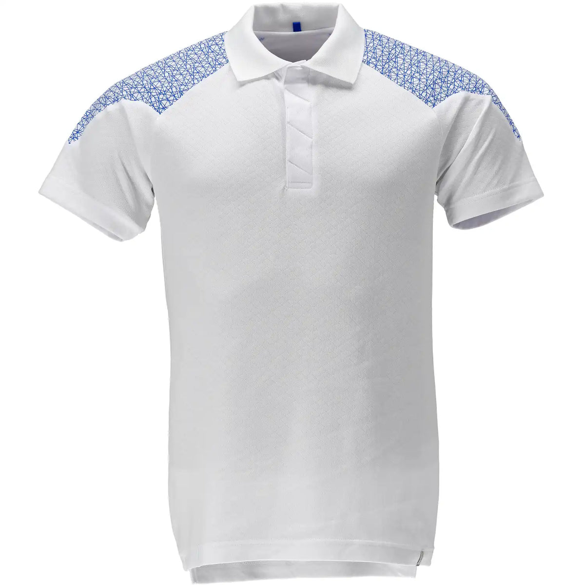 Mascot 20083-933 Food & Care Polo-Shirt – weiß/azurblau